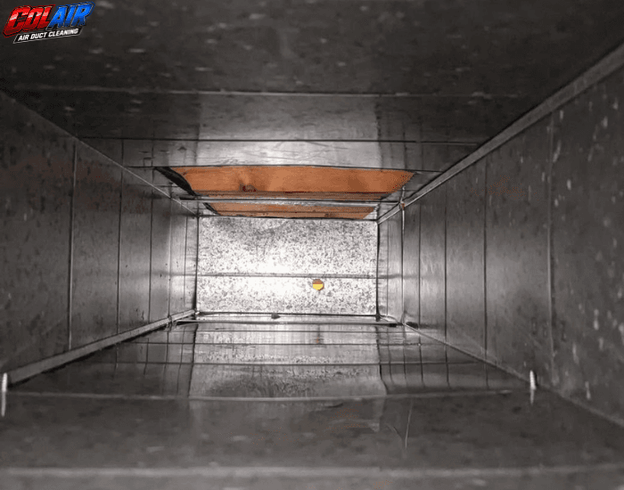 Ottawa home air duct, example 2 after cleaning