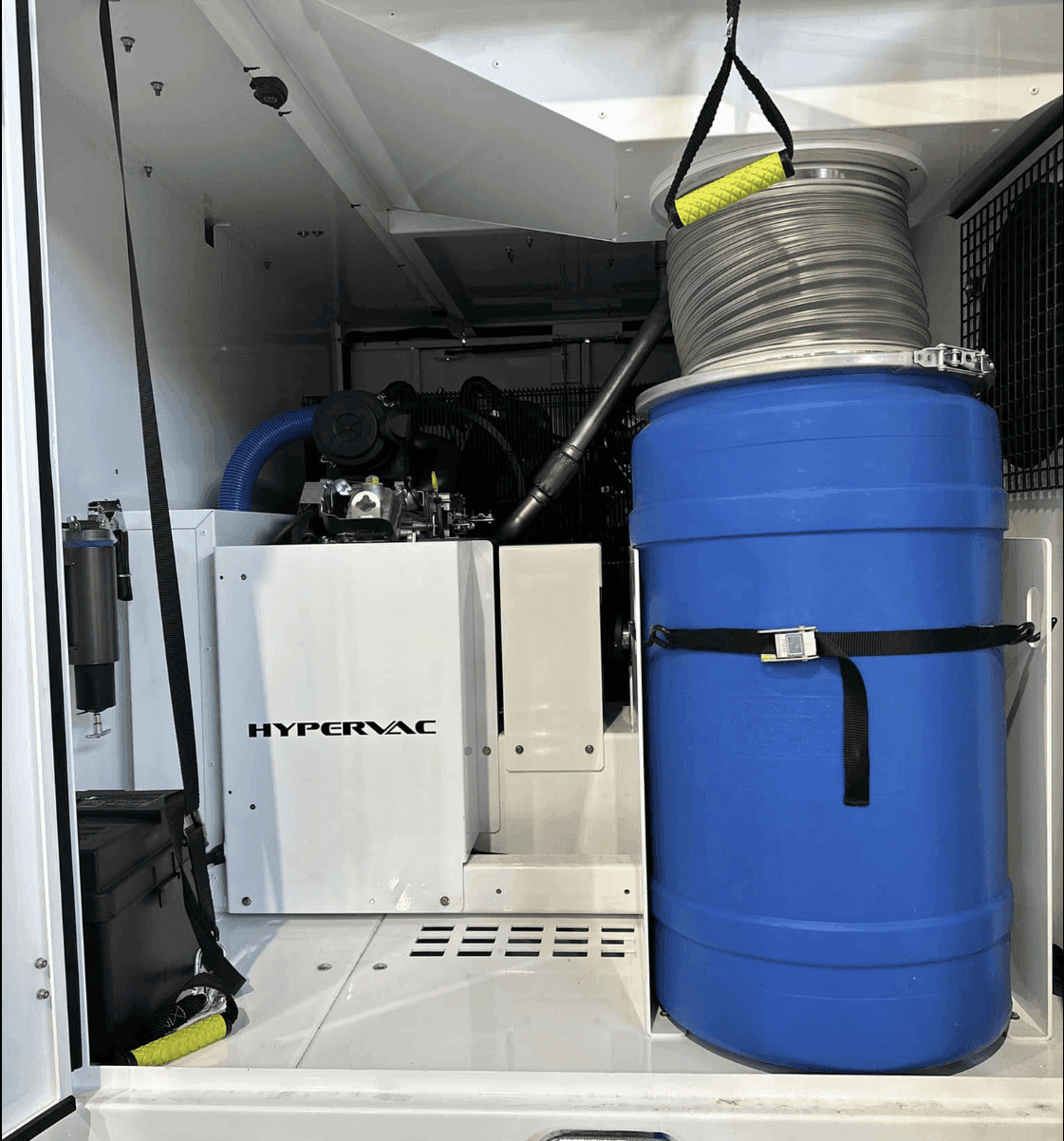 Truck-mounted vacuum system used for whole-home duct cleaning in Ottawa