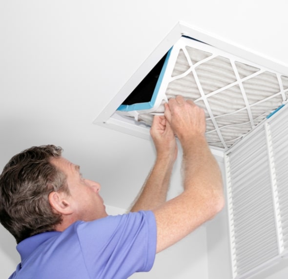 cleaning air duct