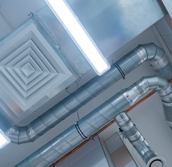 commercial air duct system